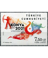 Turkey. 2022. 15th Islamic Solidarity Games - Konya (MNH **) Stamp - $0.64