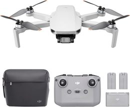 DJI Mini 2 Lightweight and Foldable Drone Combo, 3-Axis Gimbal with 4K, 12 MP  - £707.17 GBP
