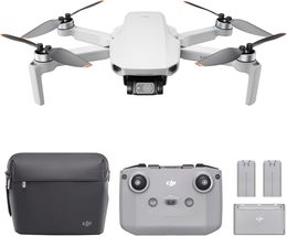 DJI Mini 2 Lightweight and Foldable Drone Combo, 3-Axis Gimbal with 4K, ... - £695.12 GBP