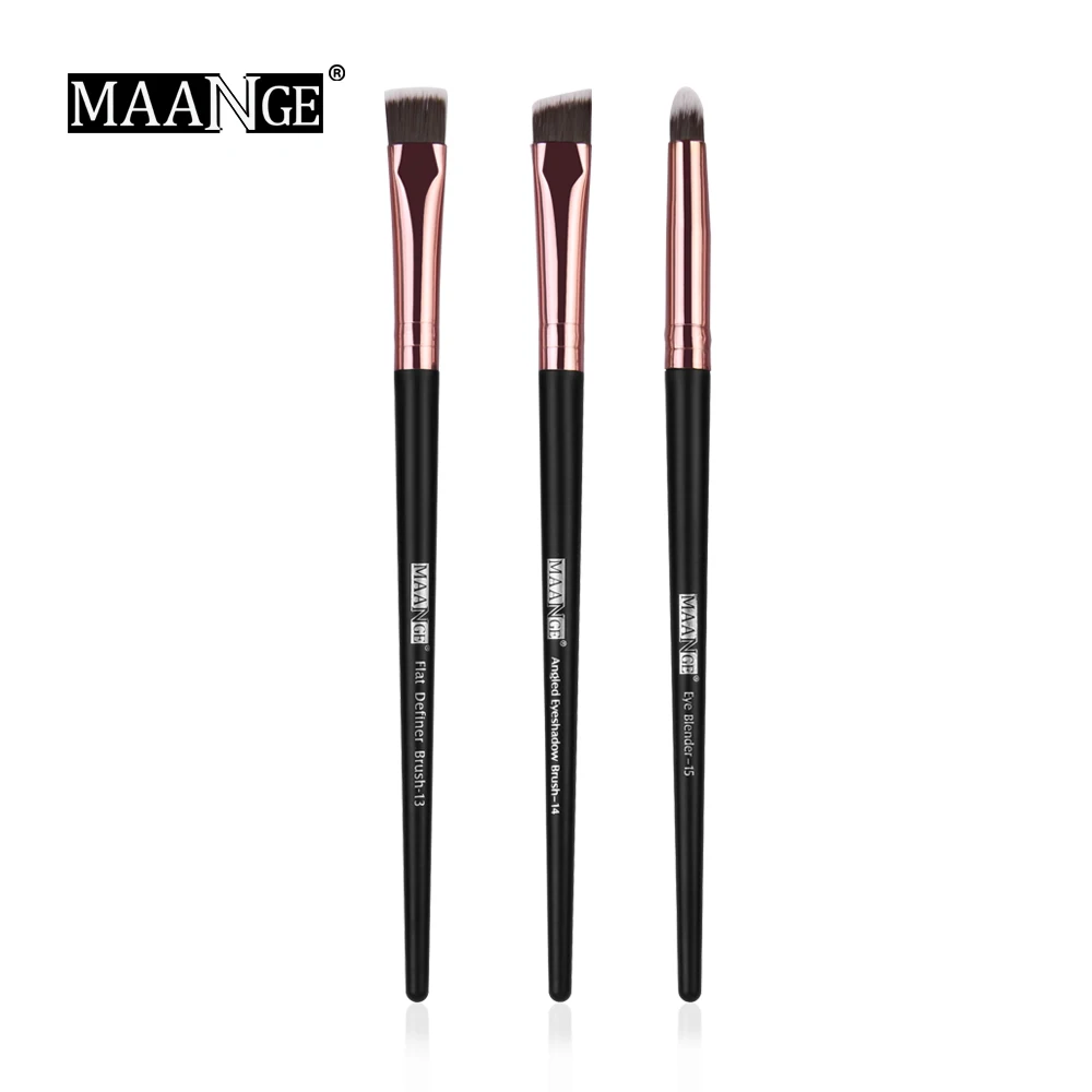 Gh quality 3pcs set makeup brushes eye shadow eyebrow lip brush set kit cosmetic makeup thumb200