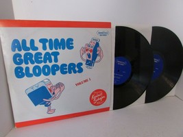 All Time Great Bloopers Vol. 1 Kermit Schafer 2 Record Albums Brookville L114 - £5.52 GBP