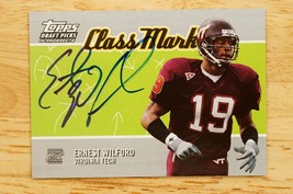 2004 Topps Draft Picks &amp; Prospects Class Marks Ernest Wilford CM-EW Rook... - $7.91
