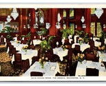 Main Dining Room Hotel Seneca Rochester New York UNP Unused WB Postcard W19 - $3.91