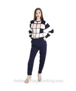 Antonella Preve Knit 1980s Vtg Designer COLORBLOCK Jumpsuit Red White & Blue S - $193.05
