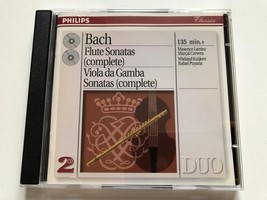 Bach: Flute Sonatas &amp; Viola Da Gamba Sonatas (Complete) [Audio CD] Johan... - $189.96 MXN