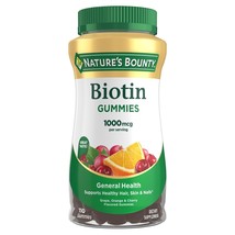 Biotin by Nature&#39;s Bounty, Vitamin Supplement, Supports Healthy Hair, Sk... - €7,68 EUR