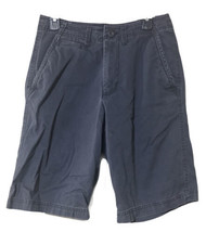 OP Ocean Pacific Blue Canvas Chino Shorts Men&#39;s 32”X12” - £23.90 GBP