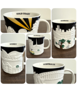Starbucks City Relief Series Australia Melbourne Brisbane Gold Coast Sydney - $366.27 CAD