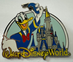 Disney Pin 52877 WDW Where Dreams Come True Donald Duck Castle 2008 - $10.88