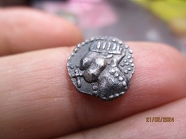 Merovingian or Anglo Saxon silver tiny coin , unresearched. silver issue v3 - $69.42