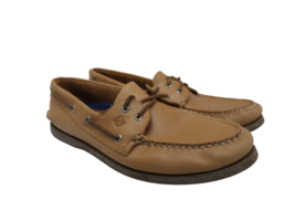 Sperry Men&#39;s Authetic Original 2-Eye Boat Shoes 0197640 Tan Size 12M - £59.58 GBP