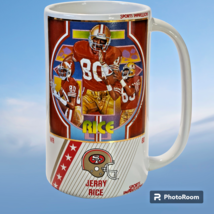 1991 Jerry Rice San Francisco 49ers Sports Impressions 6 1/8&quot; Tall Mug #697/2500 - £14.63 GBP