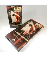 U2 Rattle and Hum Concert Movie VHS Tape Long Box 1989 Paramount Pictures