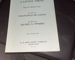 A Prayer Is Such A Little Thing Sheet Music Leone &amp; Twohig  1948 - $5.94