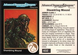 1991 TSR AD&amp;D Gold Border RPG Fantasy Art Card 432 Dungeons &amp; Dragons ~ Monster - $6.92