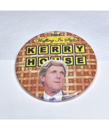 Vintage 2004 Waffling In Style John Kerry 2.25 Inch Campaign Button Pinback - $10.88