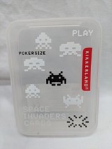 Space Invaders Kikkerland Poker Size Playing Card Container - £7.05 GBP