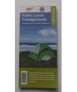 AAA Reference Series Folding Road Map Southern &amp; Central California Camp... - $146.16 MXN