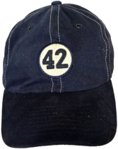 gap white blue 42 patch navy blue strapback baseball cap size M/L - $7.60