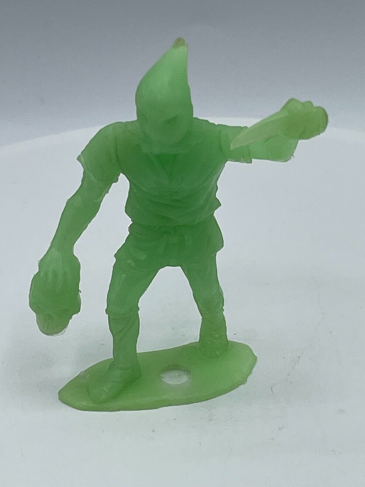 Primary image for Vintage Figure Gay Blade 1960s MPC Fritos Mini Monsters Toy Premium Rare Green