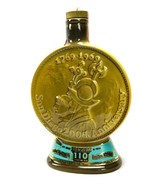 Jim Beam Bourbon 10&quot; Whiskey Bottle San Diego 200th Anniversary 1968 Vin... - $1,107.23 MXN