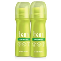 Ban Original Unscented 24-hour Invisible Antiperspirant, Roll-on Deodorant for W - £19.17 GBP