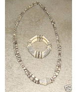 Vintage Costume Jewelry Bead Necklace &amp; Bracelet - £5.78 GBP