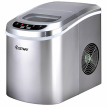 Costway Portable Compact Electric Ice Maker Machine Mini Cube 26Lbs/Day ... - £175.60 GBP