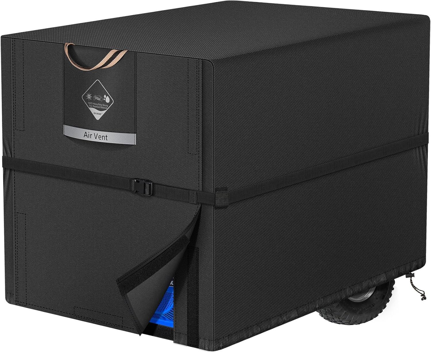 Qh.Home [2025 Upgrade Heavy Duty Thicken 900D Fabric], 15000 Watt, Black - $44.99