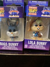 Funko Pocket Pop! Space Jam-Bugs Bunny And Lola Bunny Keychain Set - £21.98 GBP