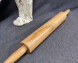 Vintage Solid Wood Farmhouse Rolling Pin With Handles - $11.88