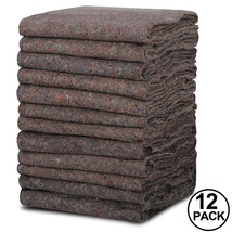 12 Pack Moving Blankets Heavy Duty Shipping Furniture Equipment Protecti... - £44.88 GBP