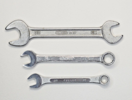 Vintage Foreign Wrenchs Mixed Lot of 3 Gedore Fuller NTK Open End Combo - $356.46 MXN