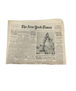 VTG June 20 1973 Newspaper Brezhnev Visits President Nixon In US New Yor... - $41.16 CAD