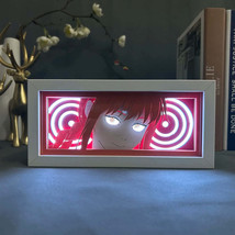 Anime Led Night Light Box Chainsaw Man Makima for Hoom Decor Paper Cut S... - $20.20+