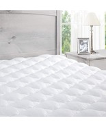 Pillowtop Mattress Topper With Fitted Skirt - Extra Plush Mattress, Twin... - £64.27 GBP