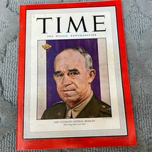 Time The Weekly News Magazine General Bradley Vol. XLVII No. 13 April 1 1946 - £9.59 GBP
