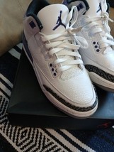 Air Jordan 3 Retro (GS) Sz 5y Dm0967-105 - $1,310.40 MXN