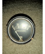 Vintage Stewart Warner 2&quot; Oil Pressure Gauge SW Chrome Bezel - $64.35