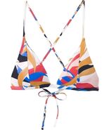 prAna Sunkissed Size Small (S) Spaghetti Strap Triangle Swim Top Tropics... - $34.64