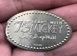 2003 Walt Disney World 75 Years w/ Mickey Mouse Pressed Elongated Quarte... - $12.19