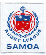 Samoa IRL National Rugby League Team Badge Iron On Embroidered Patch - $181.79 MXN+