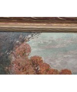 1921 Impressionist Landscape w/ Cows by E. Hunter  - $1,450.00