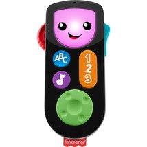Fisher-Price Laugh &amp; Learn Baby &amp; Toddler Toy Stream &amp; Learn Remote Pretend Tv C - £12.11 GBP