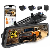 Certified Open Box

Rexing M2 M2-BBY 2K Front and Rear Mirror Dash Cam with S... image 14