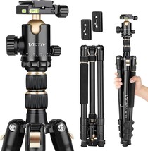 Camera Monopod, Victiv Aluminum Travel Tripod 24Lbs Loads For Dslr,, Gold. - $90.99