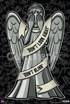 Doctor Who Weeping Angels Art Rendition 24 x 36 Poster, NEW ROLLED #5602 - £9.08 GBP