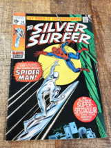 Silver Surfer #14 (Marvel Comic, Mar 1970) F/VF 7.0 Comic Book Spiderman App - £154.66 GBP