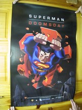 Superman Doomsday Animated Movie Poster - £53.08 GBP