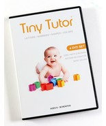 Tiny Tutor Letters Numbers Shapes Colors 4-Disc DVD Set Ages 9-36 Months... - £10.62 GBP